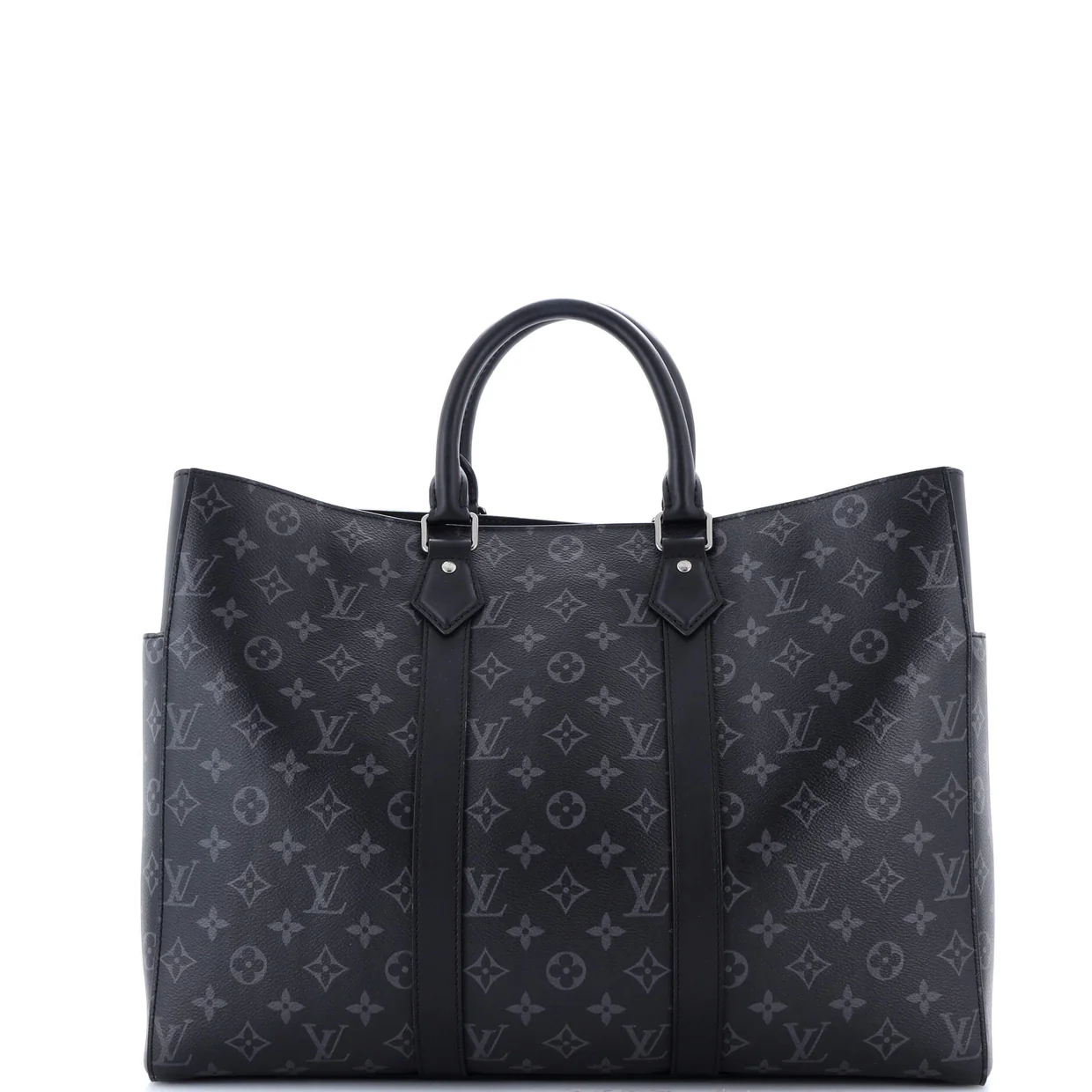 Sac Plat 24H Bag Monogram Eclipse Canvas - Deep Luxury