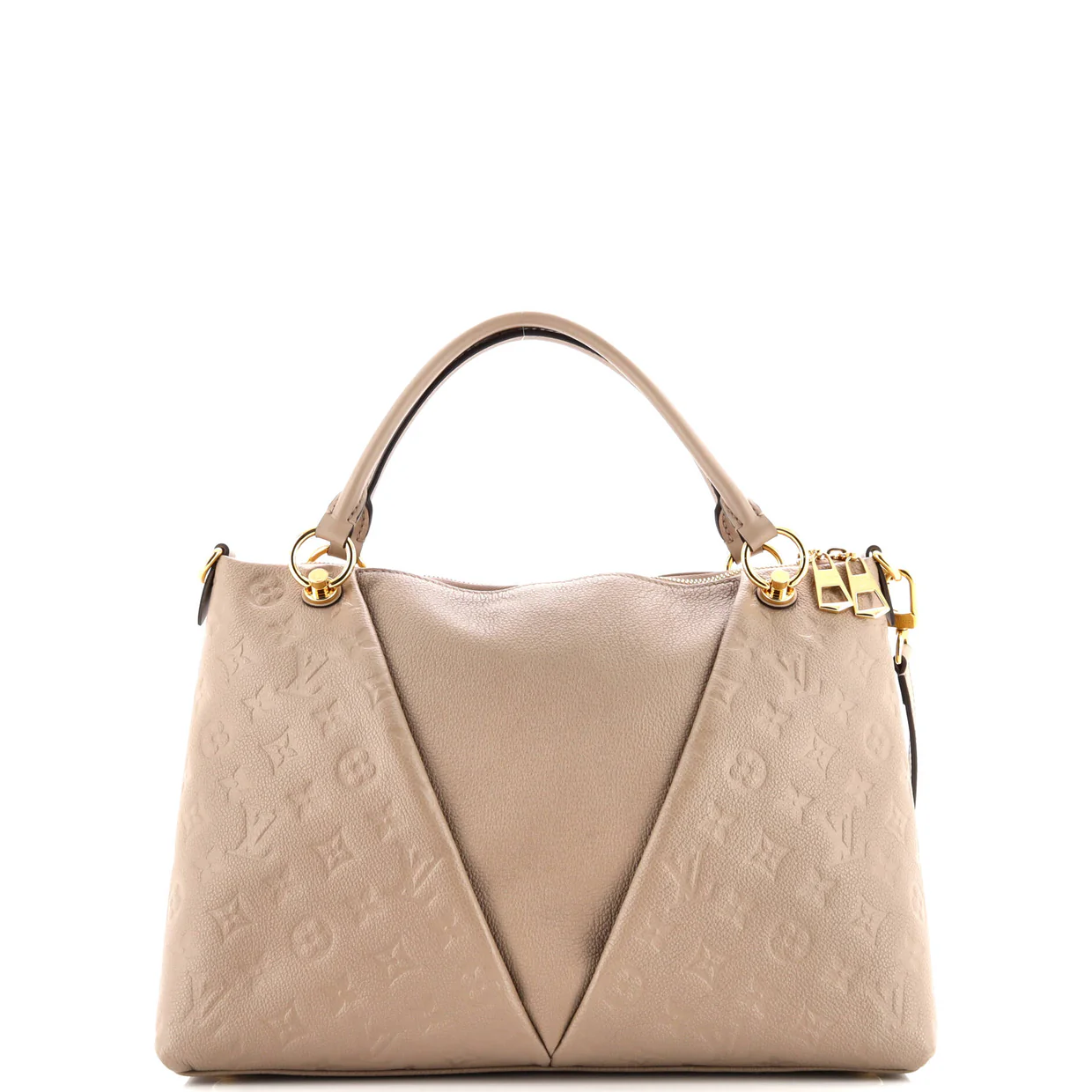 V Tote Monogram Empreinte Leather MM - Deep Luxury