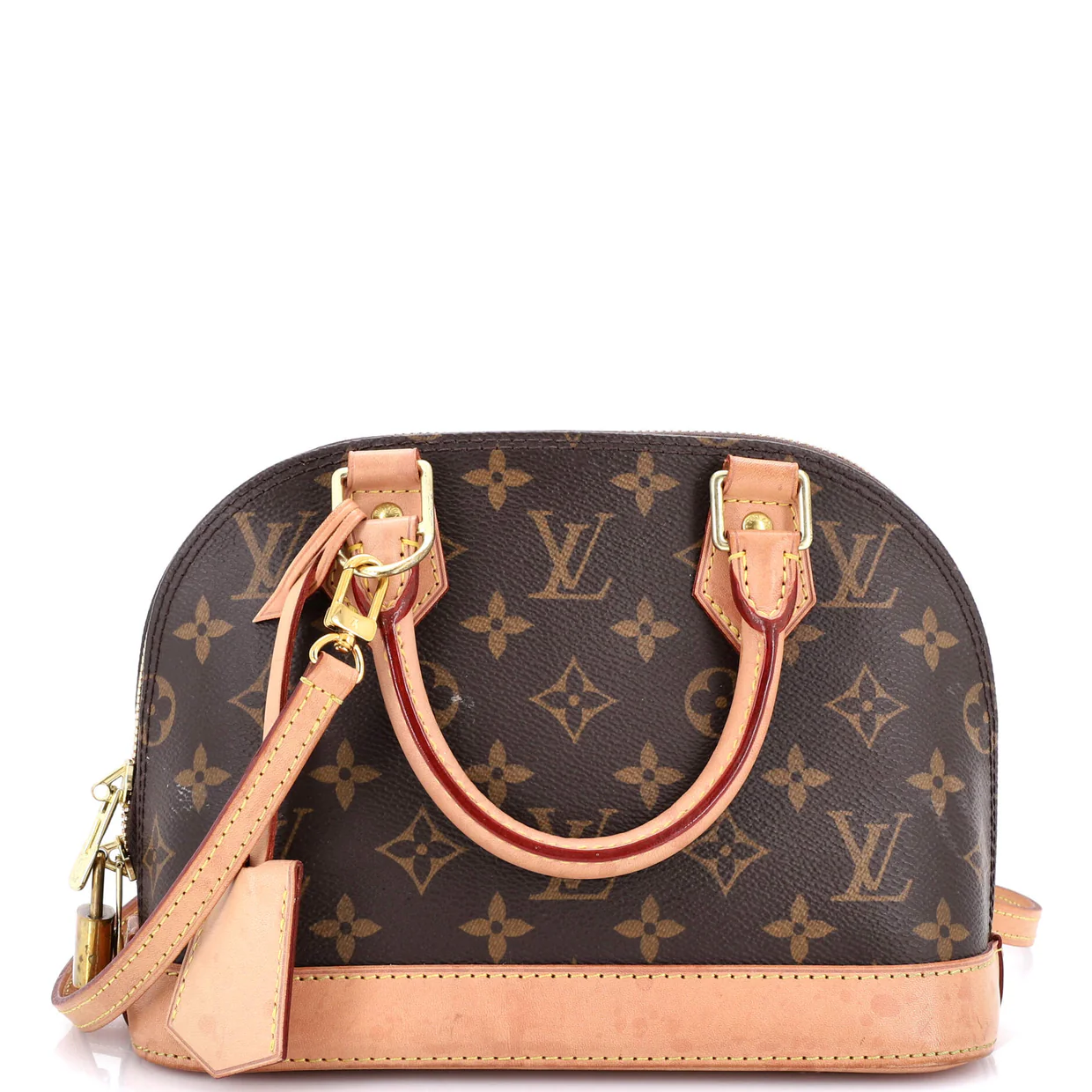 Alma Handbag Monogram Canvas BB - Deep Luxury