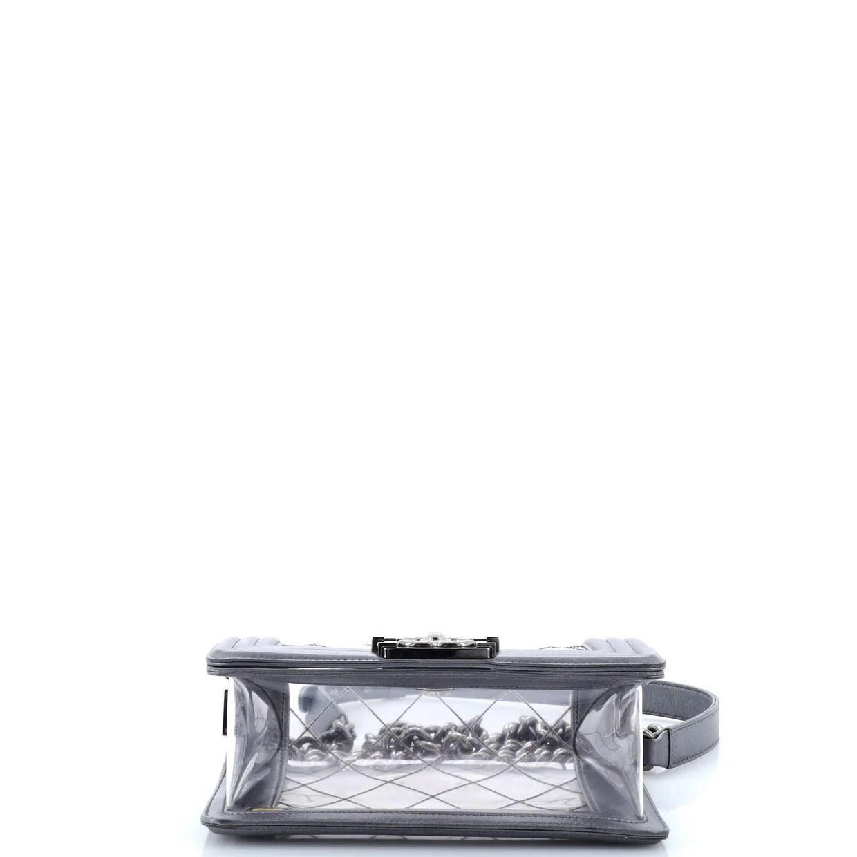 Boy Flap Bag Quilted PVC and Calfskin Small - Deep Luxury