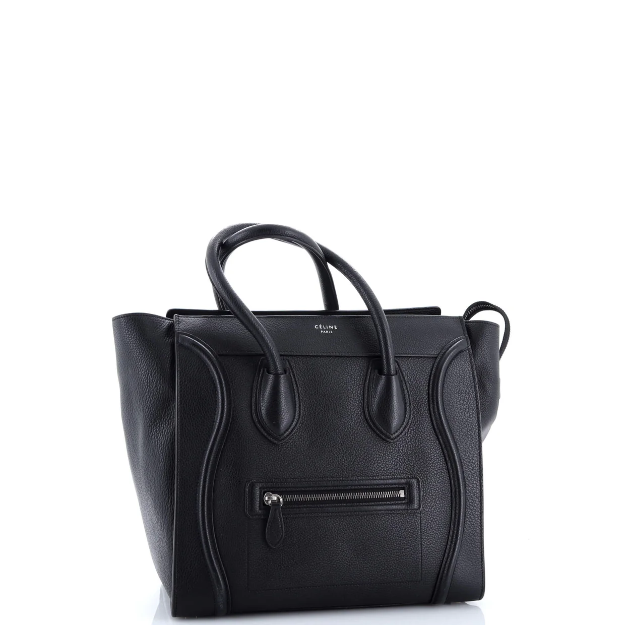 Luggage Bag Grainy Leather Mini - Deep Luxury