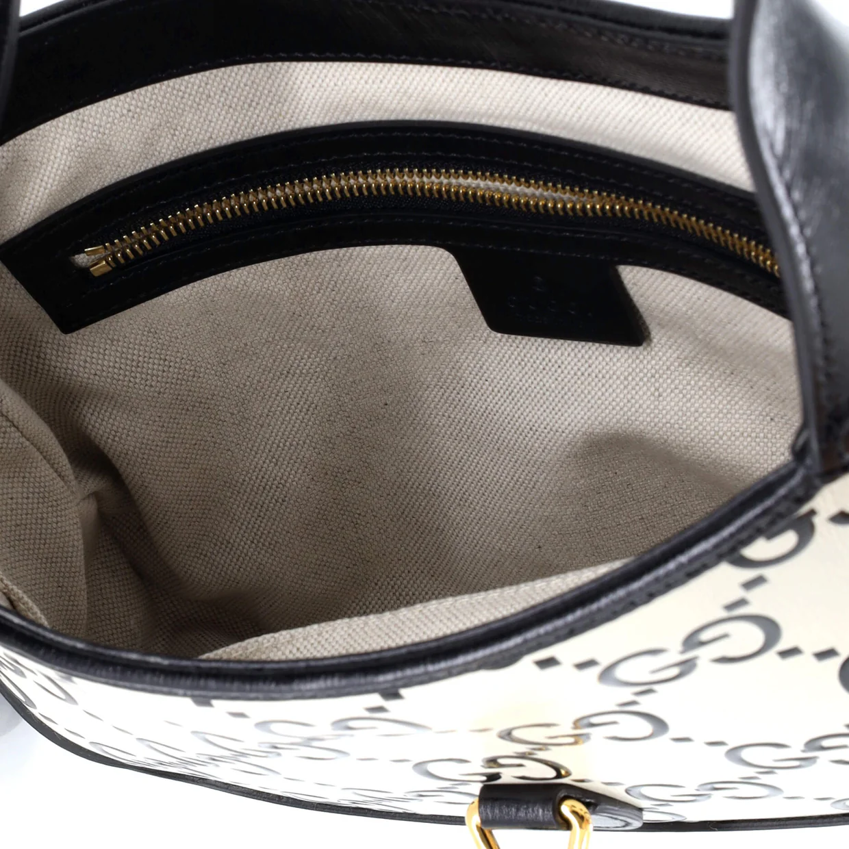 Jackie 1961 Hobo GG Embossed Leather Small - Deep Luxury