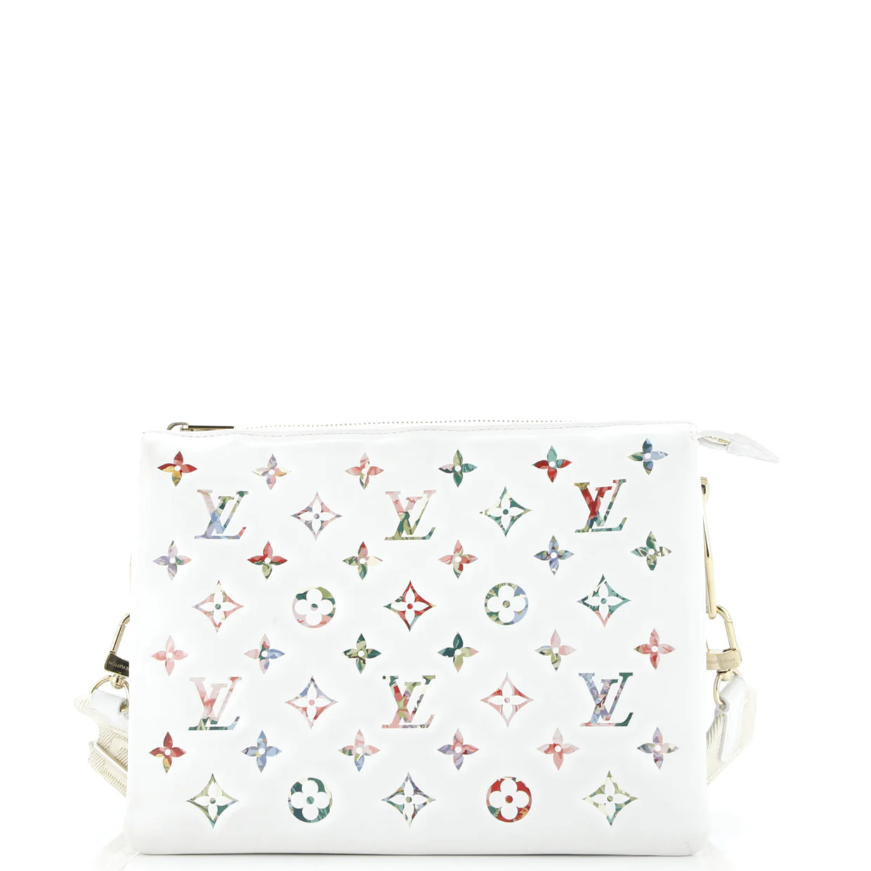 Coussin Bag Monogram Flower Embossed Lambskin PM - Deep Luxury