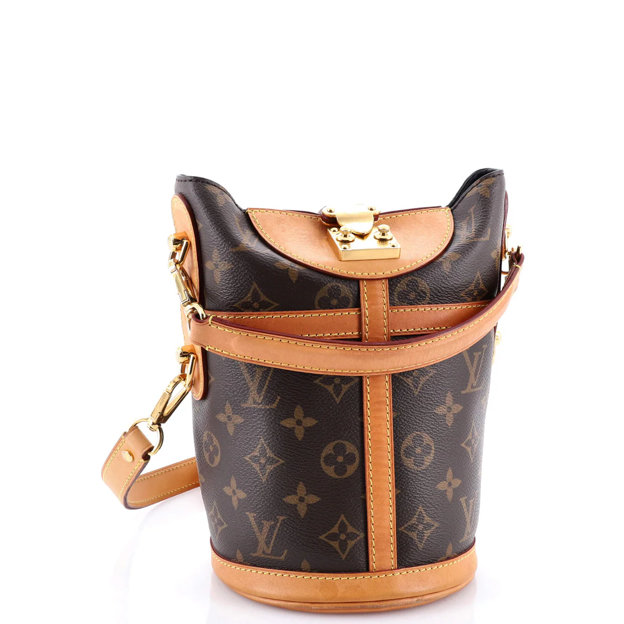 Duffle Handbag Monogram Canvas - Deep Luxury