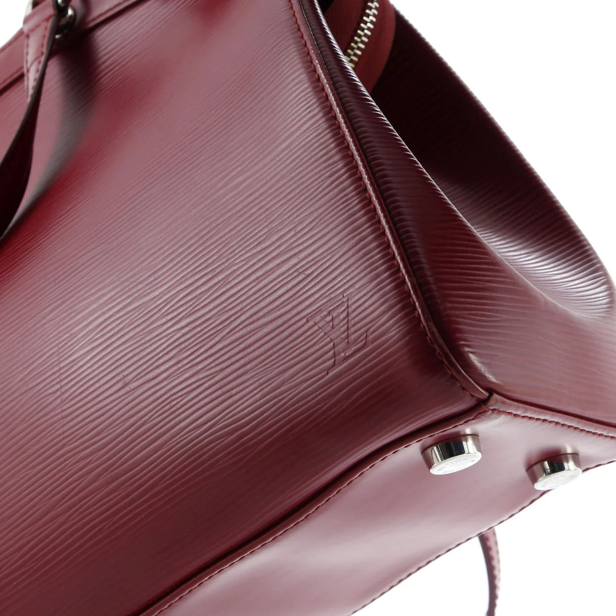 Brea Handbag Epi Leather MM - Deep Luxury