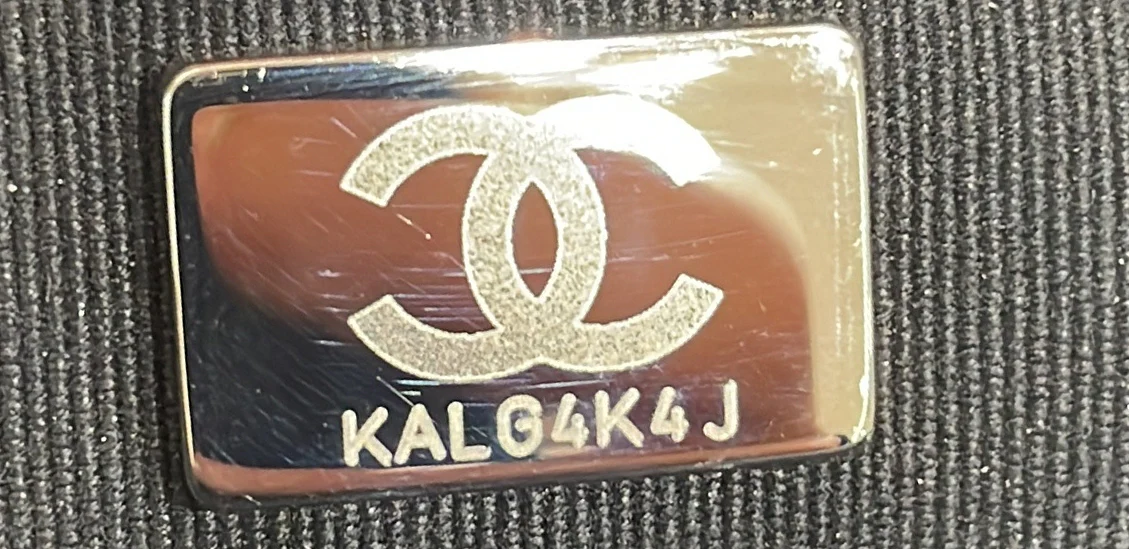 So Black Double You CC Flap Bag Quilted Shiny Crumpled Calfskin Mini - Deep Luxury