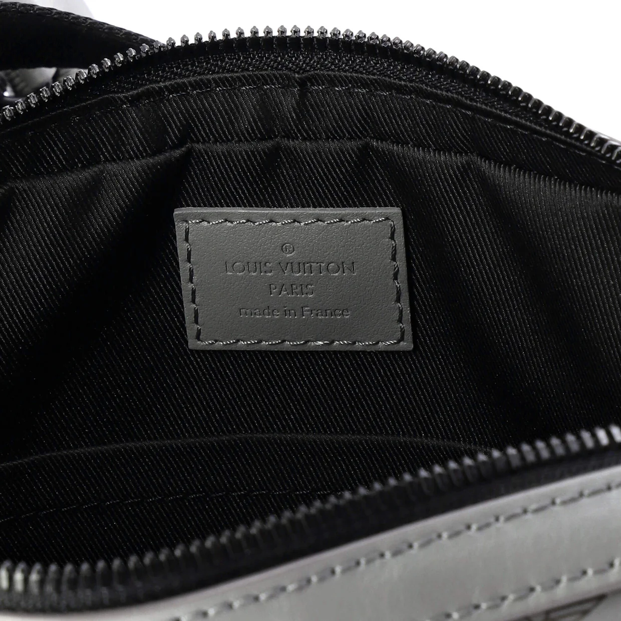 Duo Messenger Bag Monogram Shadow Leather - Deep Luxury