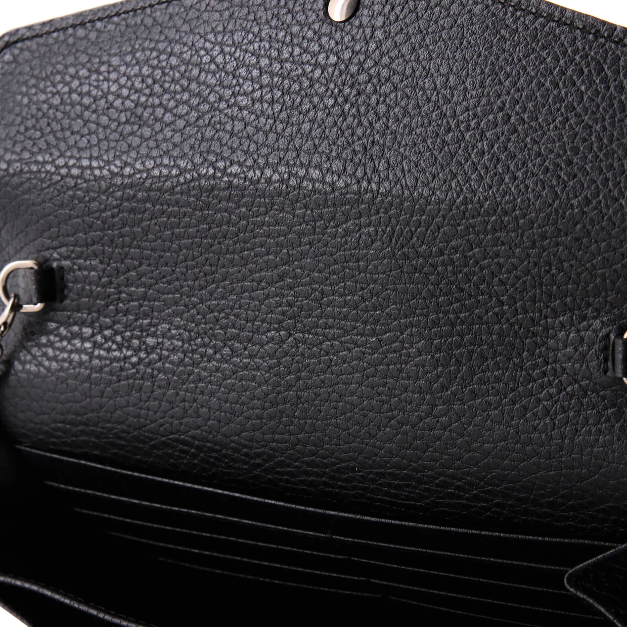 Dionysus Chain Wallet Leather with Embellished Detail Small - Deep Luxury