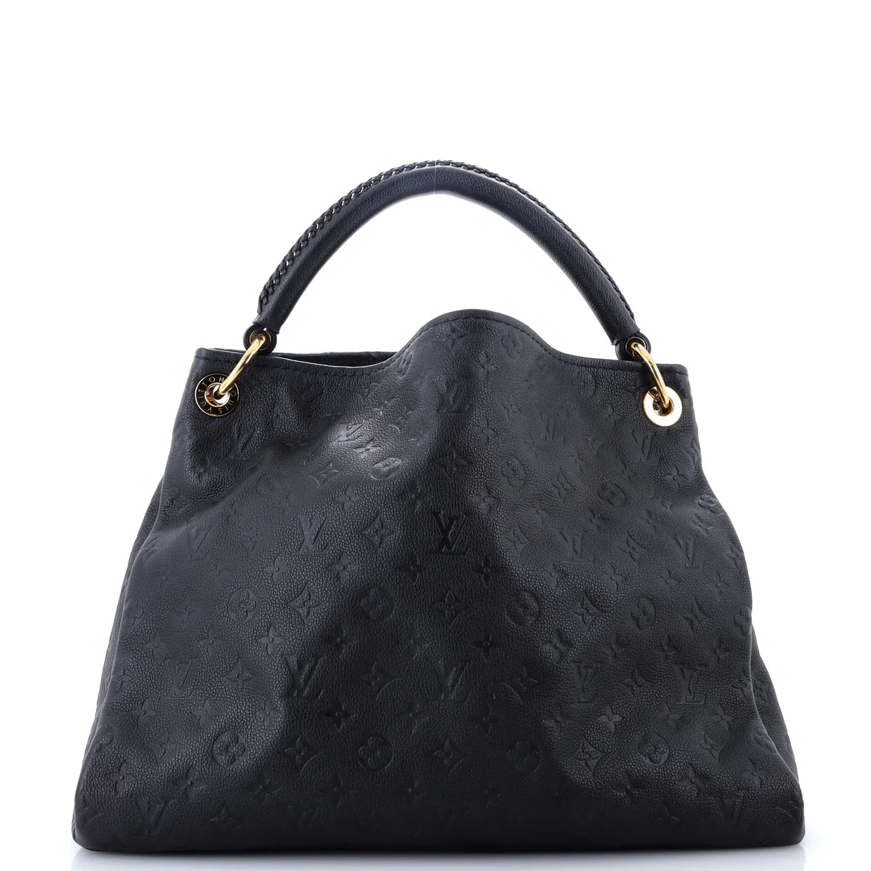 Artsy Handbag Monogram Empreinte Leather MM - Deep Luxury