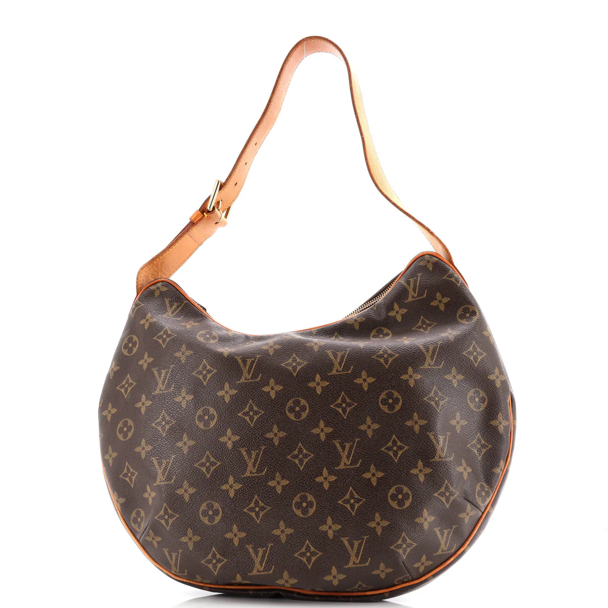 Croissant Handbag Monogram Canvas GM - Deep Luxury