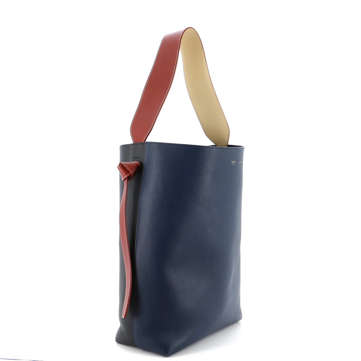 Twisted Cabas Tote Calfskin Small - Deep Luxury