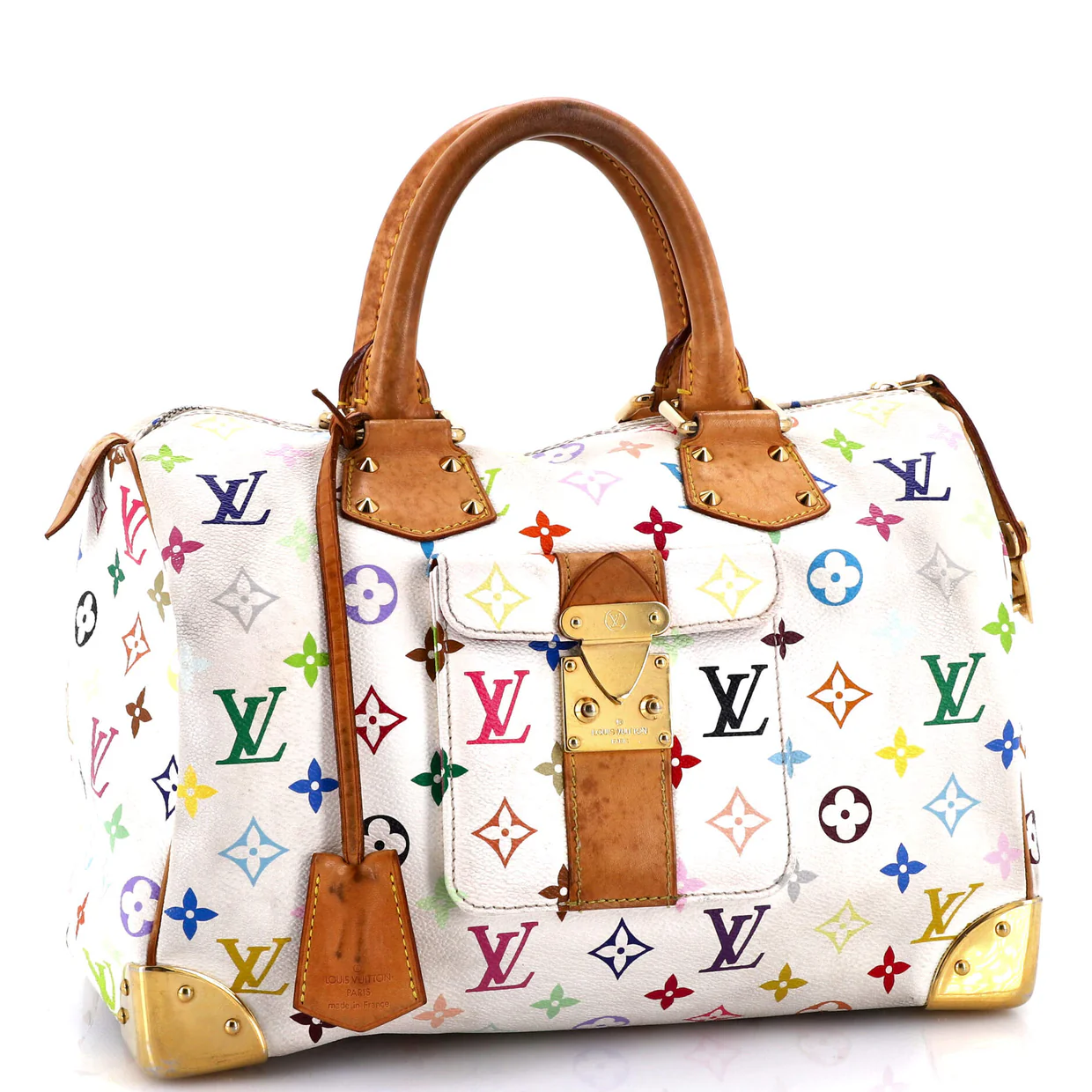 Speedy Handbag Monogram Multicolor 30 - Deep Luxury