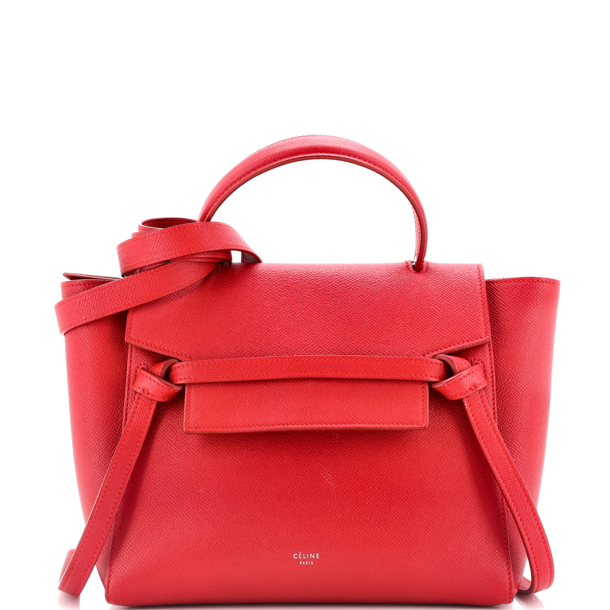 Belt Bag Textured Leather Micro - Deep Luxury