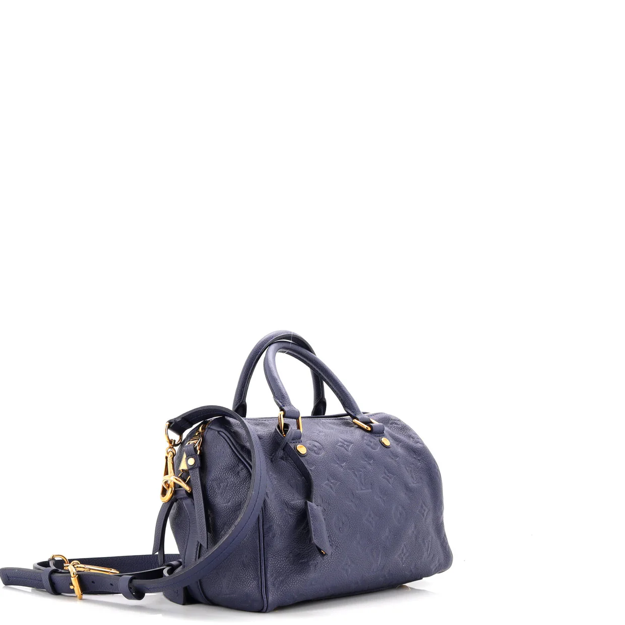 Speedy Bandouliere Bag Monogram Empreinte Leather 25 - Deep Luxury