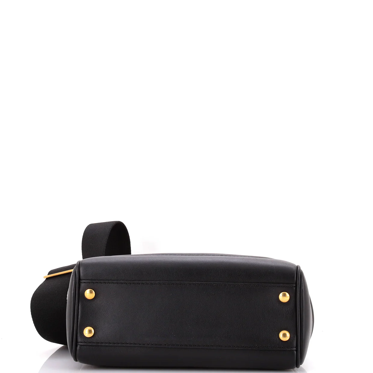 Palazzo Empire Bag Crystal Studded Leather Medium - Deep Luxury