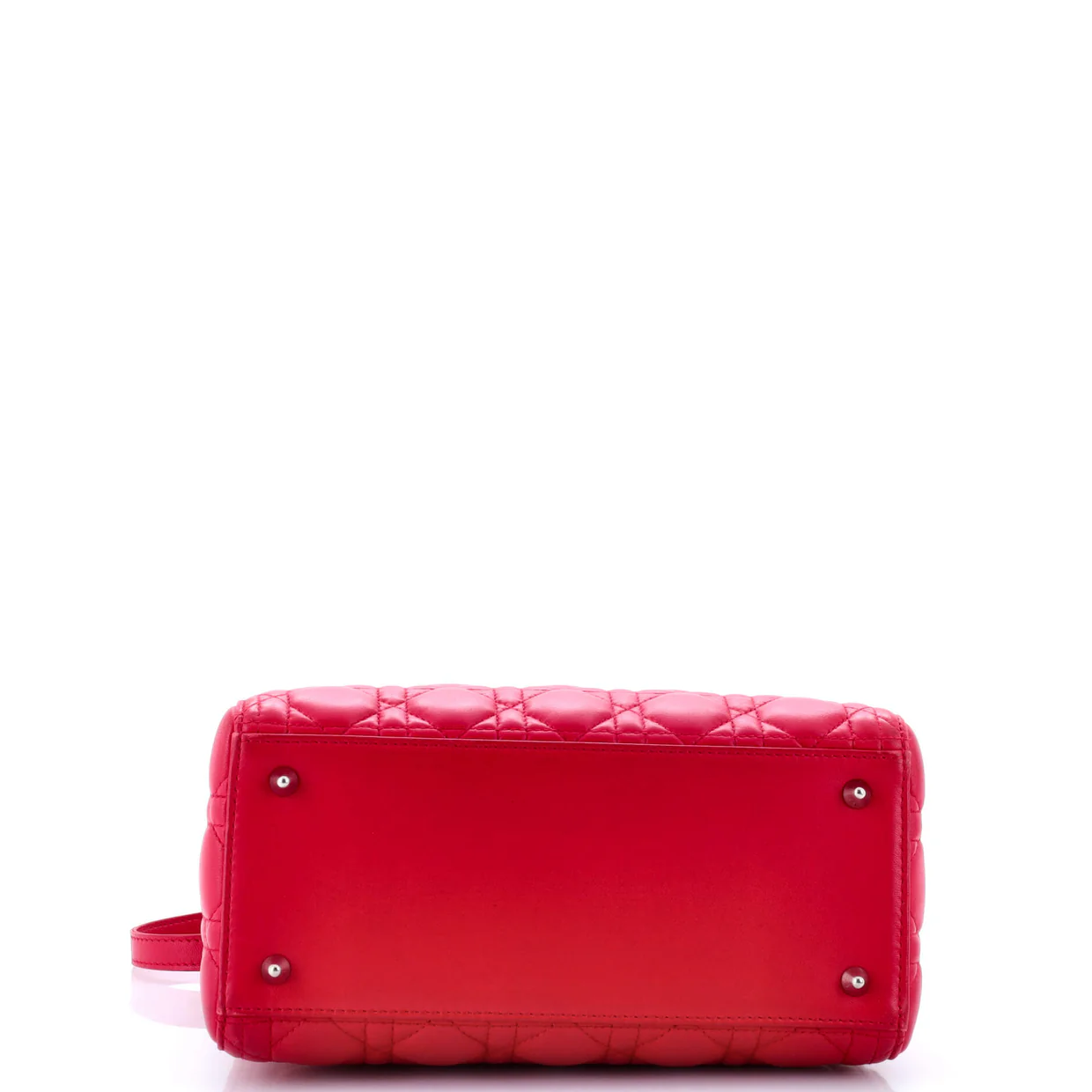 Lady Dior Bag Cannage Quilt Lambskin Medium - Deep Luxury