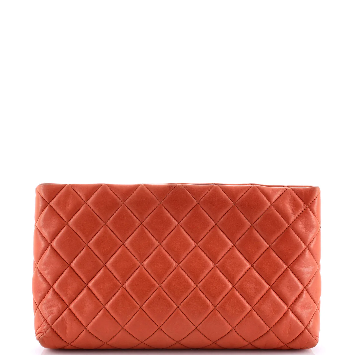 Square Timeless Clutch Quilted Lambskin - Deep Luxury