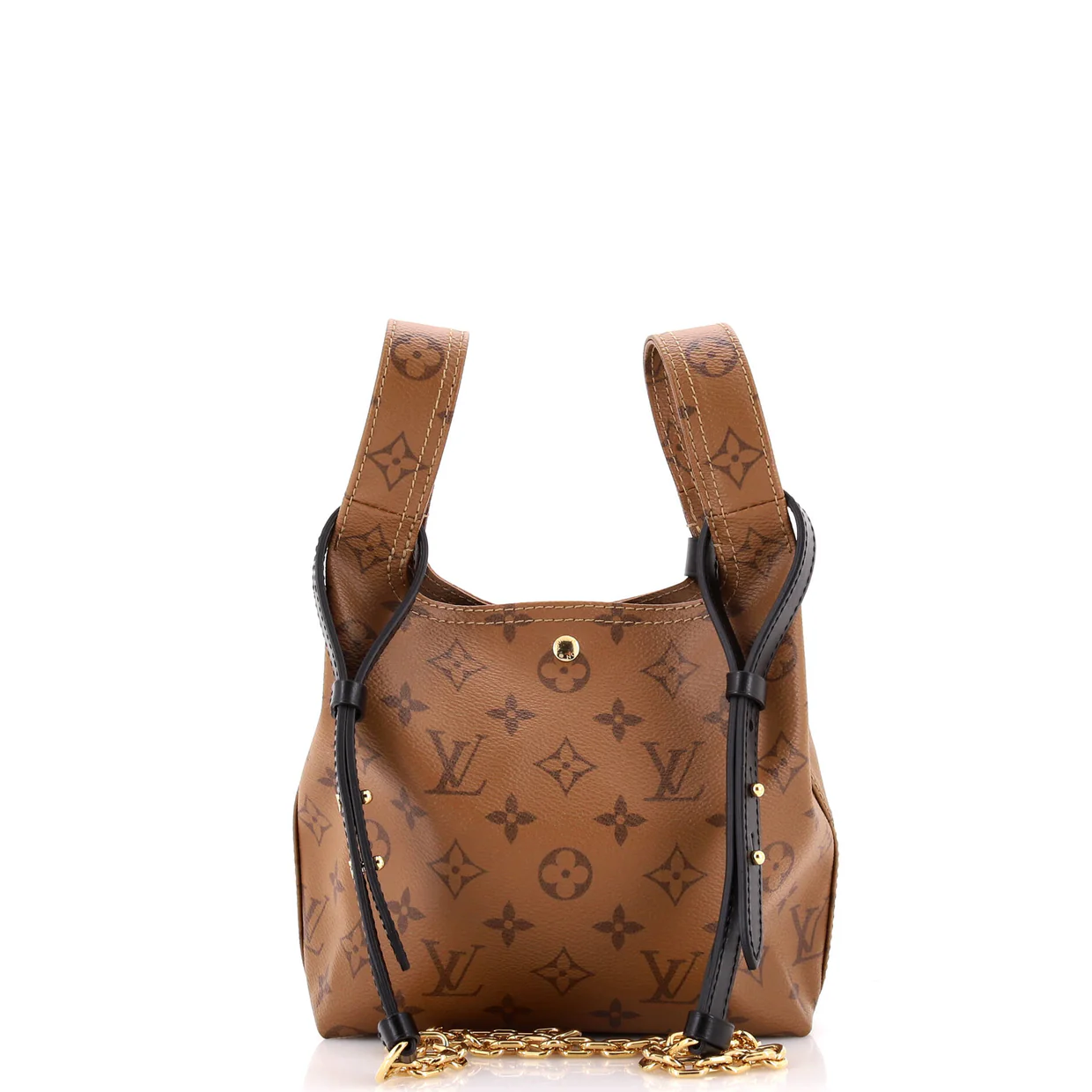 Atlantis Handbag Reverse Monogram Canvas BB - Deep Luxury