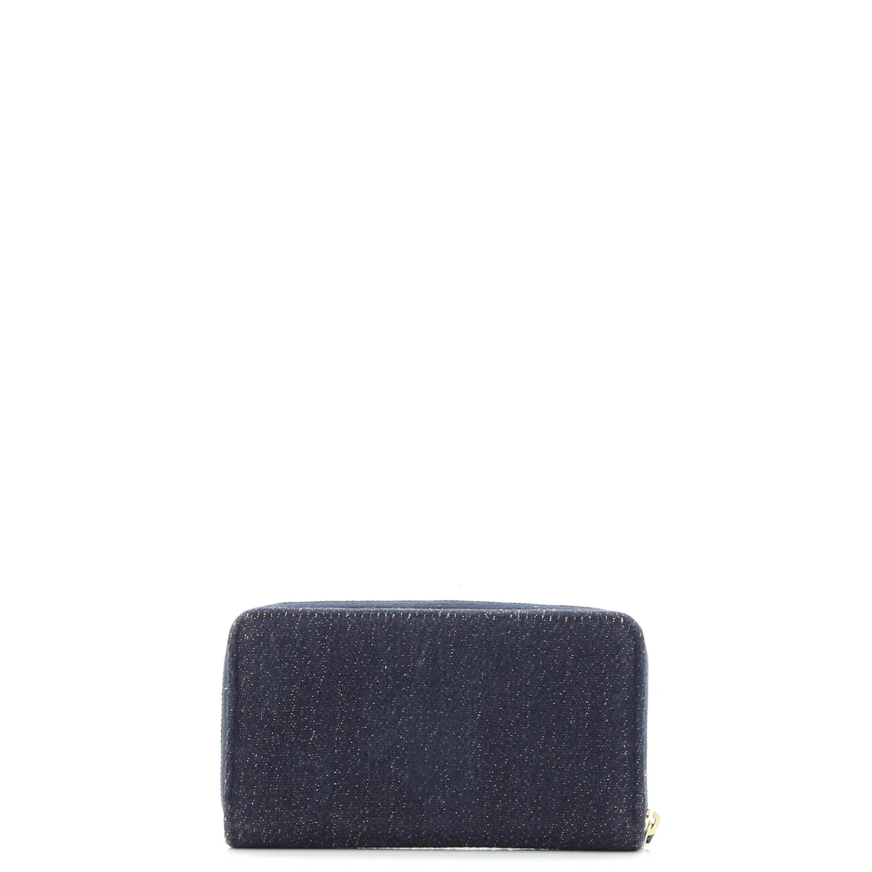Deauville Zip Around Wallet Lurex Canvas Medium - Deep Luxury
