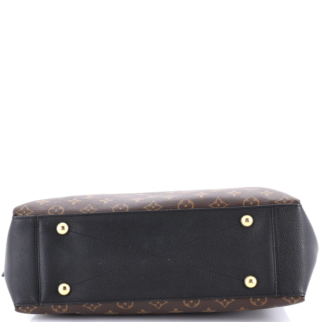 Surene Handbag Monogram Canvas with Leather MM - Deep Luxury