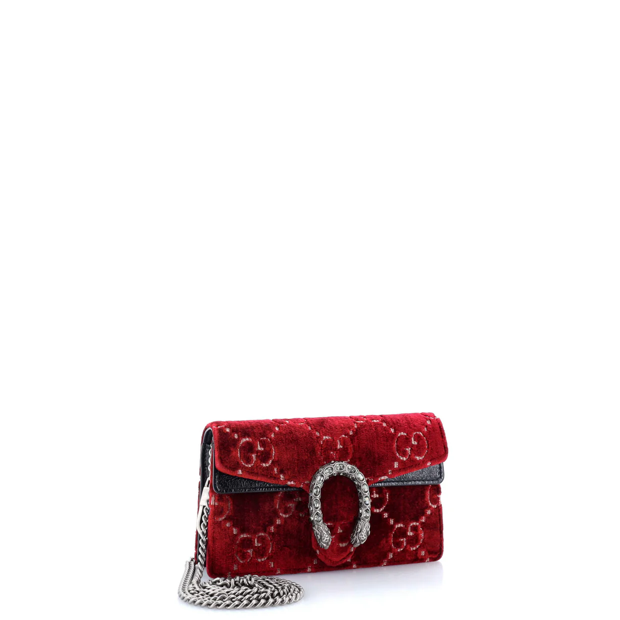 Dionysus Bag GG Velvet Super Mini - Deep Luxury