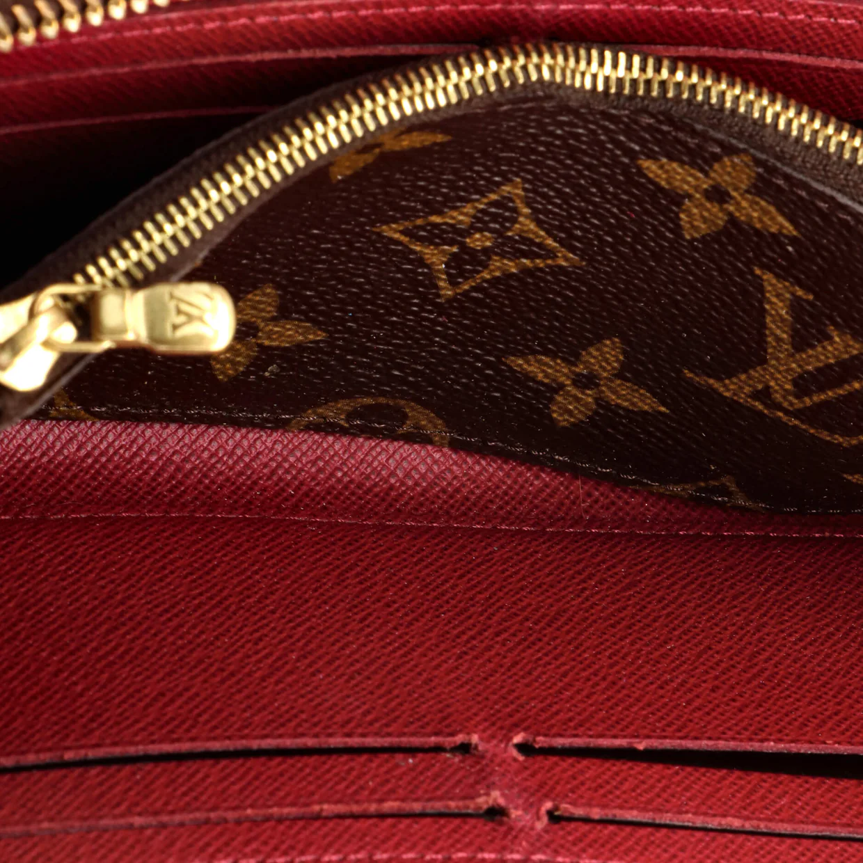 Clemence Wallet Monogram Canvas - Deep Luxury