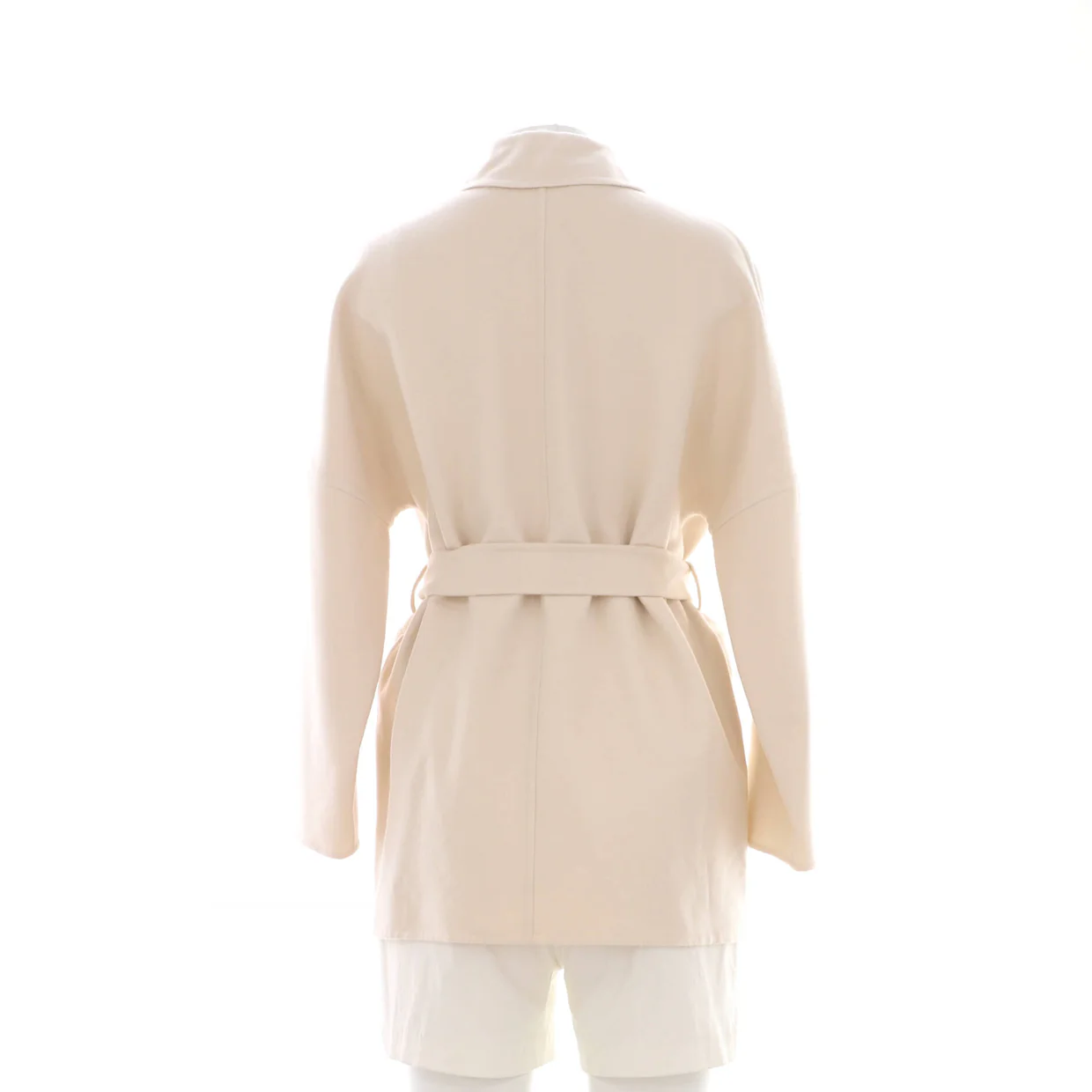 Women's Two Pocket Belted Coat Cashmere - Deep Luxury