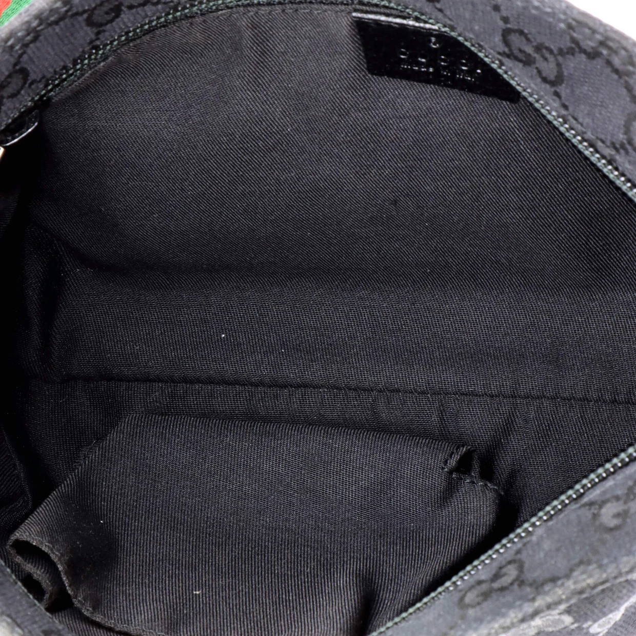 Web Strap Messenger Bag GG Canvas Small - Deep Luxury