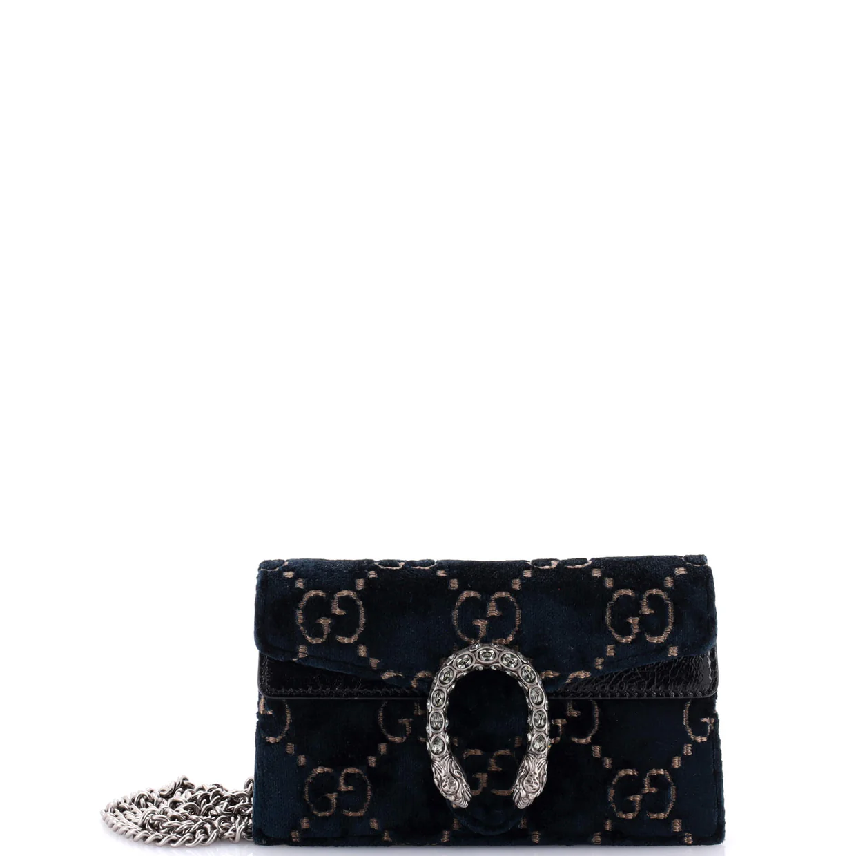 Dionysus Bag GG Velvet Super Mini - Deep Luxury