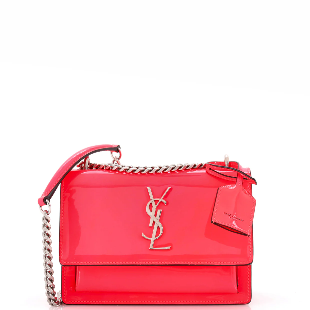 Sunset Crossbody Bag Patent Small - Deep Luxury