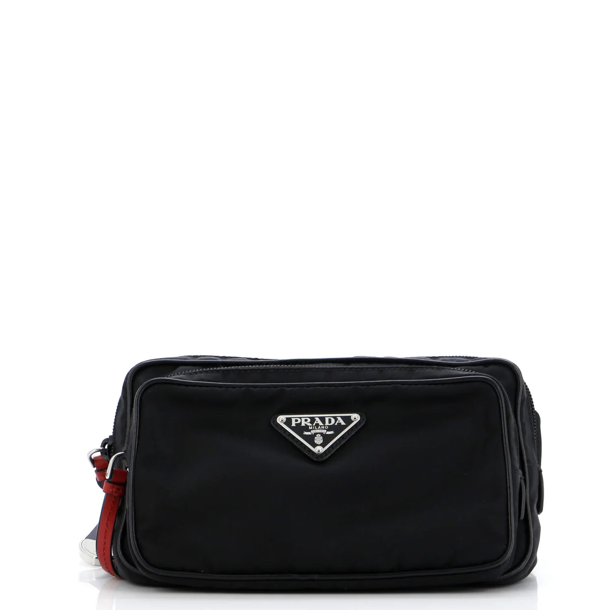 New Vela Belt Bag Studded Tessuto Small - Deep Luxury