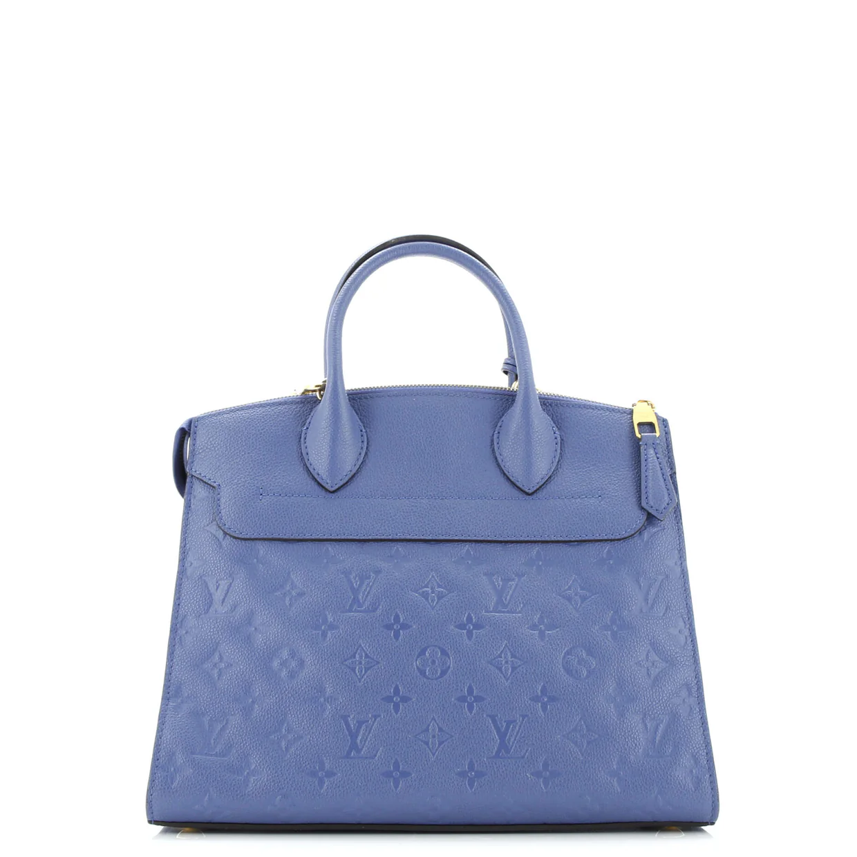 Pont Neuf Handbag Monogram Empreinte Leather MM - Deep Luxury