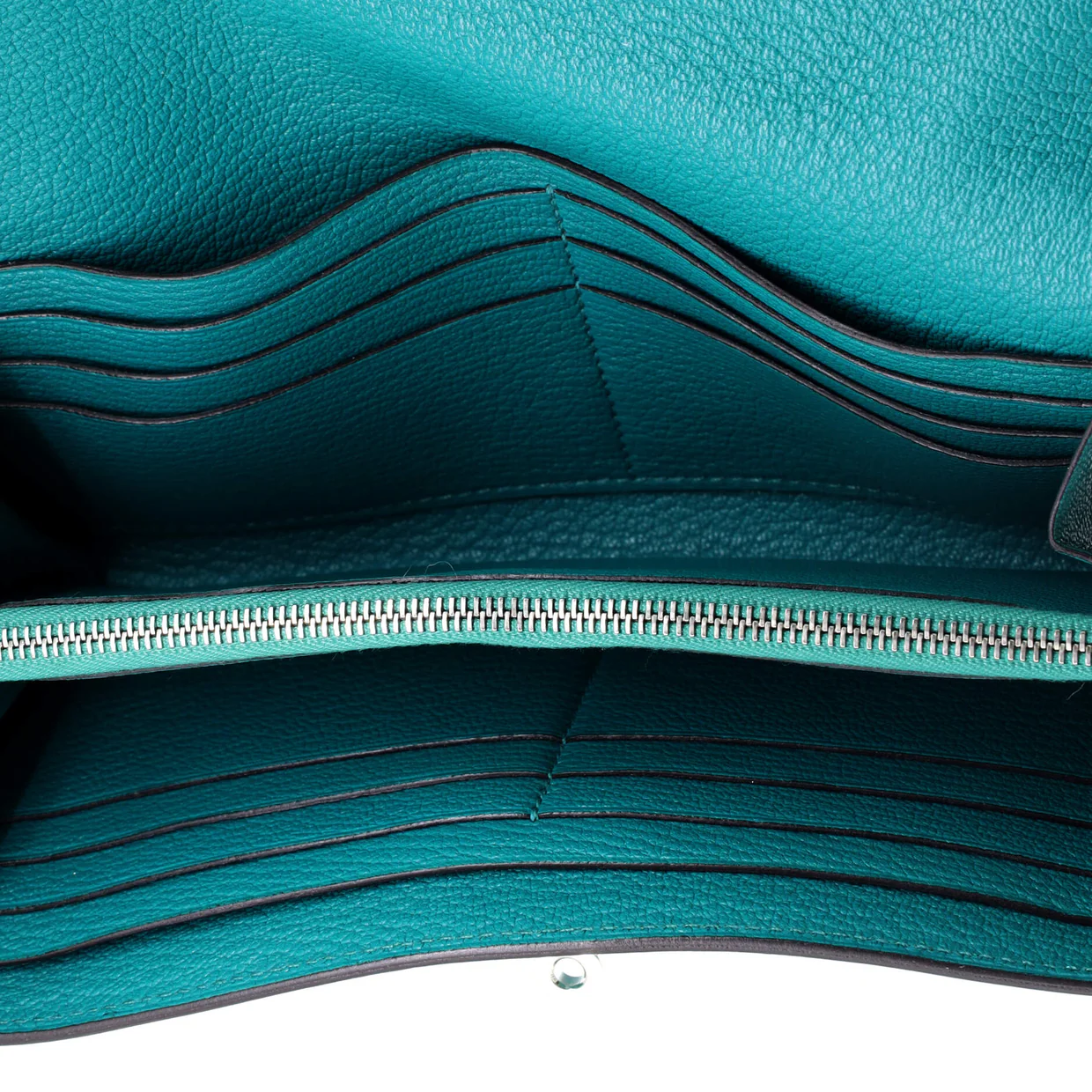 Kelly Wallet Chevre Mysore Long - Deep Luxury