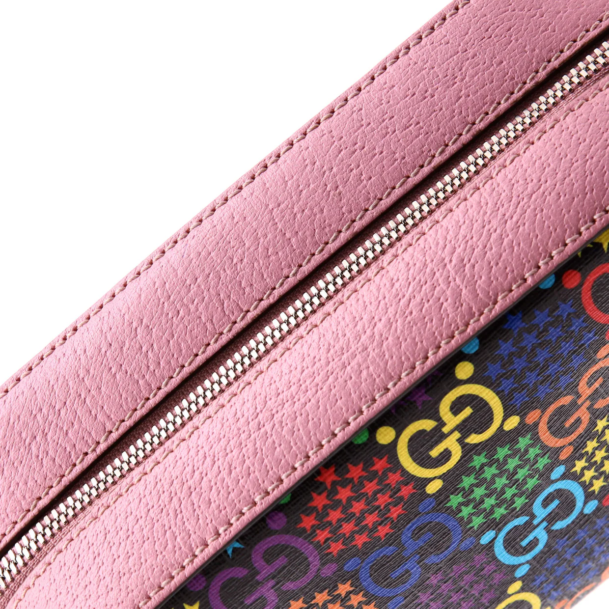 Camera Crossbody Bag Psychedelic Print GG Coated Canvas Small - Deep Luxury