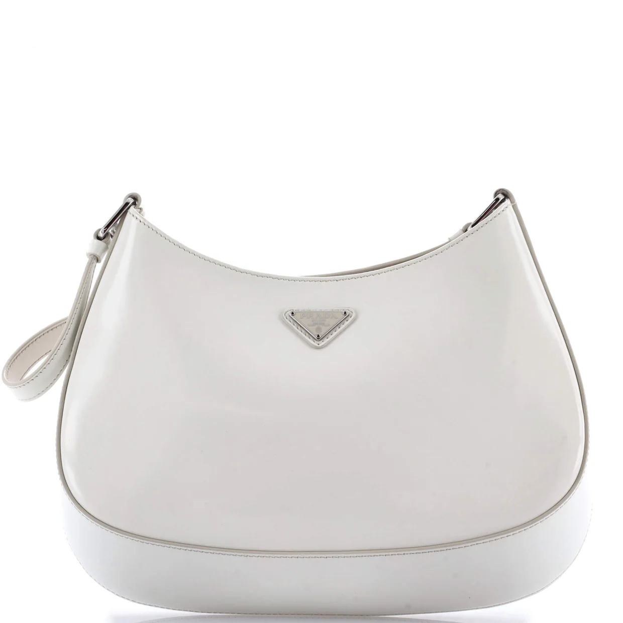 Cleo Shoulder Bag Spazzolato Leather Large - Deep Luxury