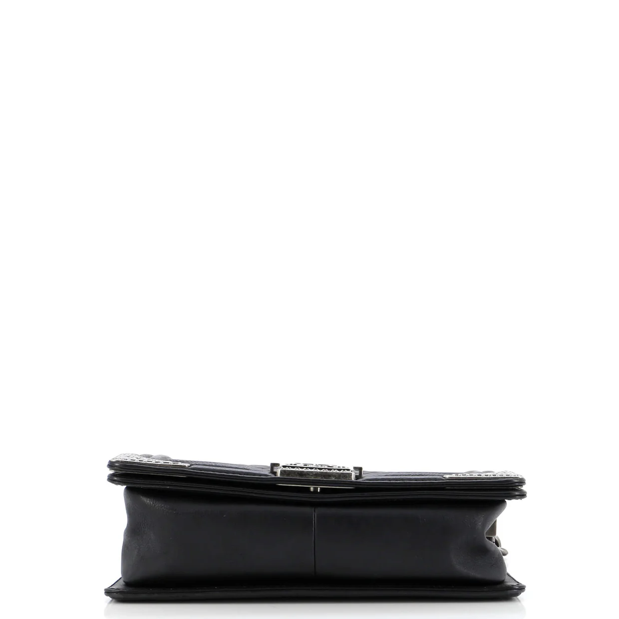 Paris-Dallas Boy Flap Bag Quilted Calfskin with Metal Adornments Old Medium - Deep Luxury