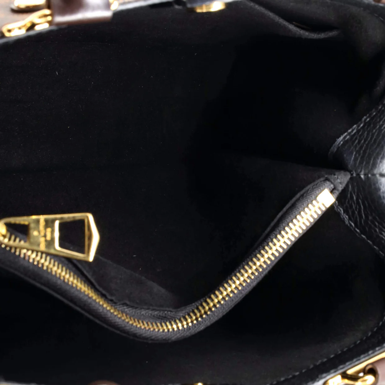 Brittany Handbag Damier - Deep Luxury