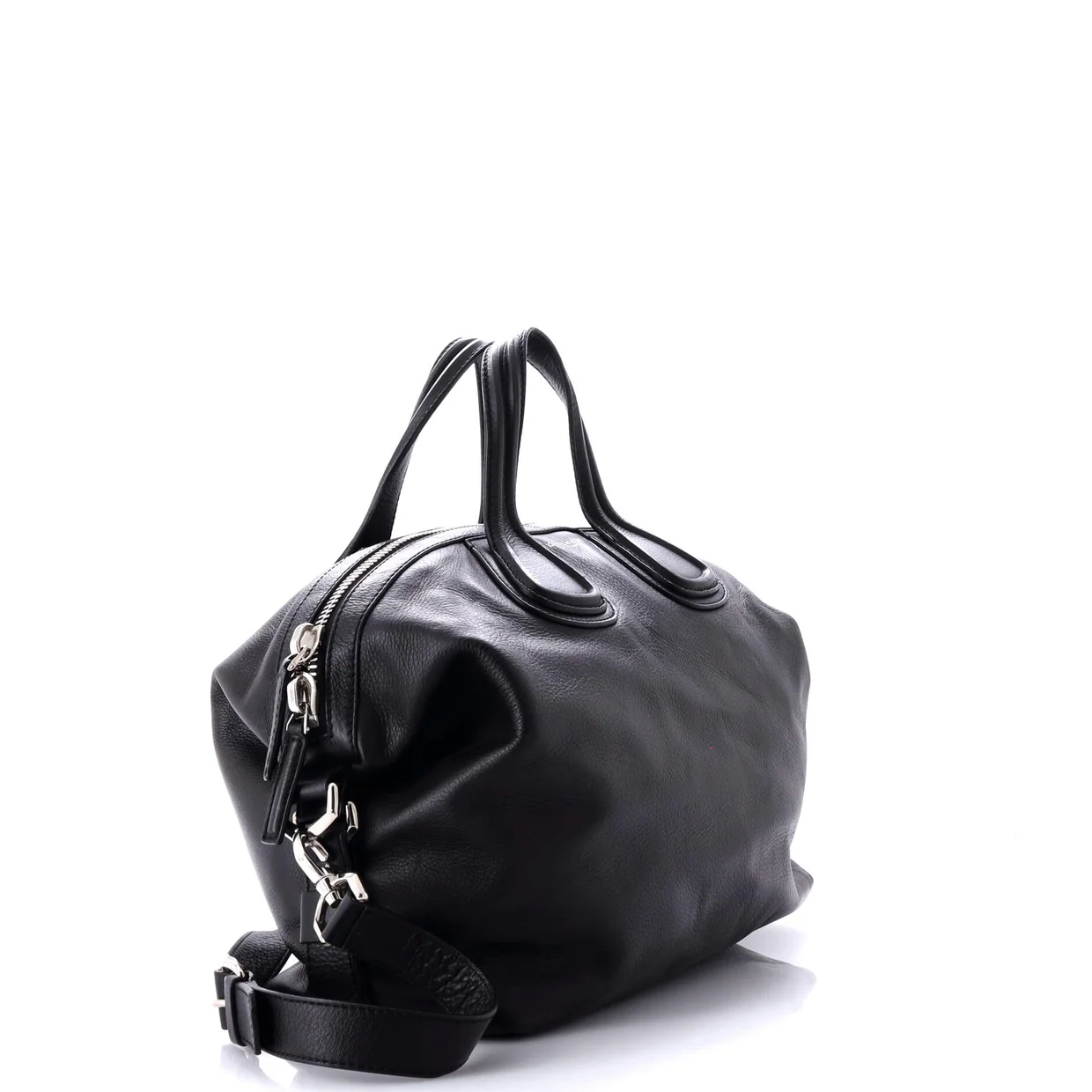 Nightingale Satchel Glazed Leather Medium - Deep Luxury