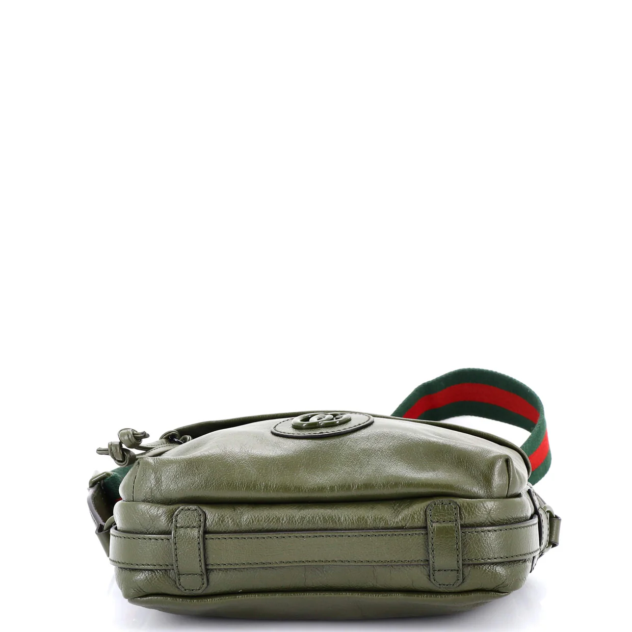 Tonal Double G Shoulder Bag Leather - Deep Luxury