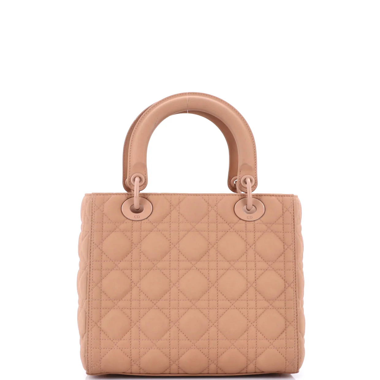 Ultra Matte Lady Dior Bag Cannage Quilt Calfskin Medium - Deep Luxury