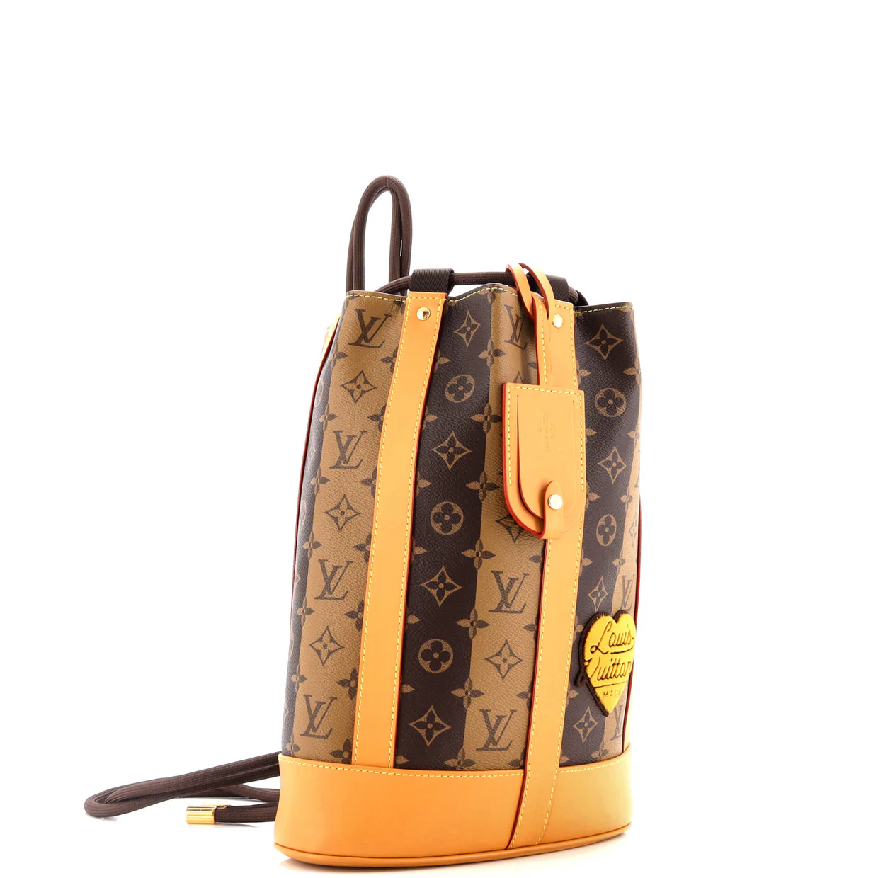 Nigo Randonnee Backpack Limited Edition Stripes Monogram Canvas - Deep Luxury