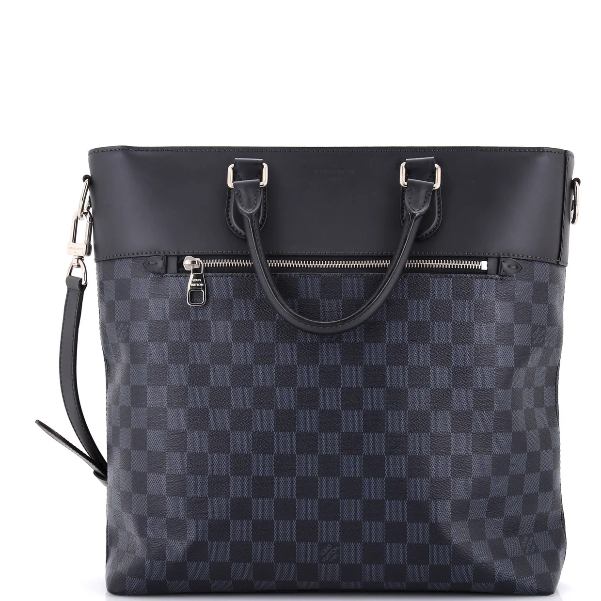 Newport Tote Damier Cobalt - Deep Luxury