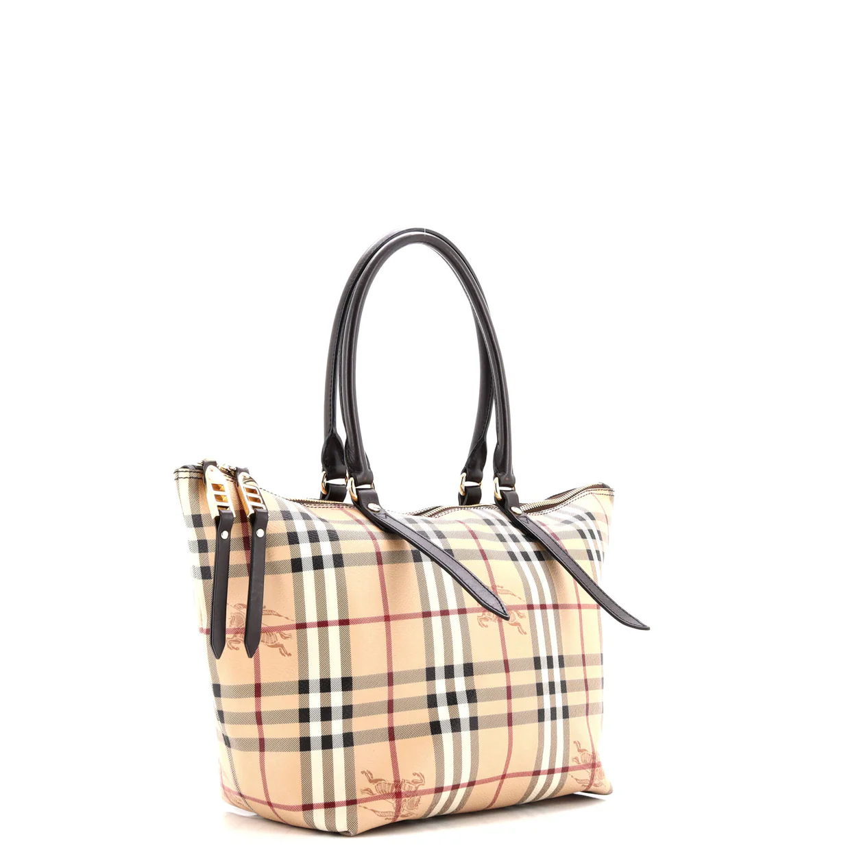 Salisbury Tote Haymarket Coated Canvas Small - Deep Luxury