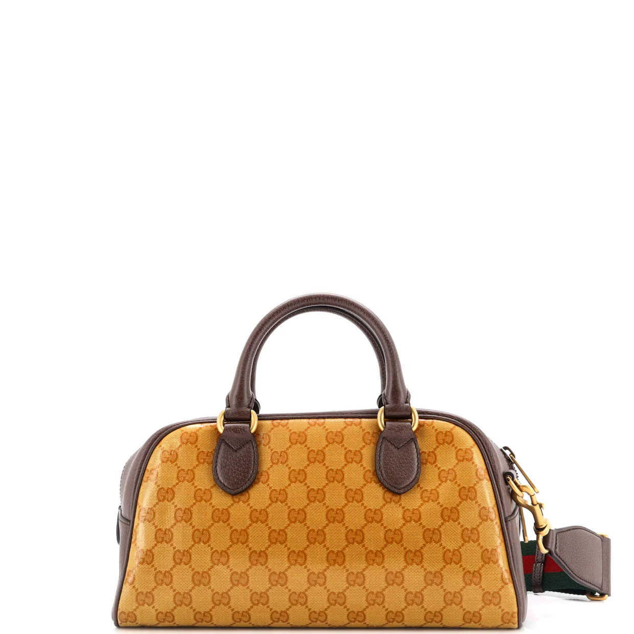 x adidas Duffle Bag GG Coated Canvas Mini - Deep Luxury