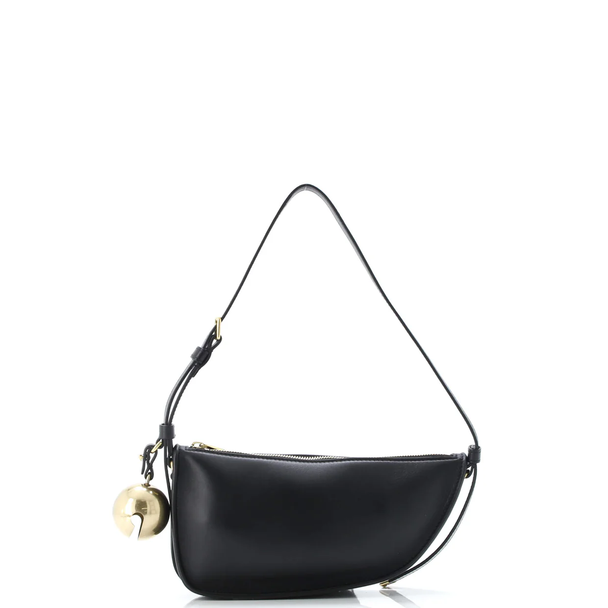 Shield Sling Shoulder Bag Leather Mini - Deep Luxury