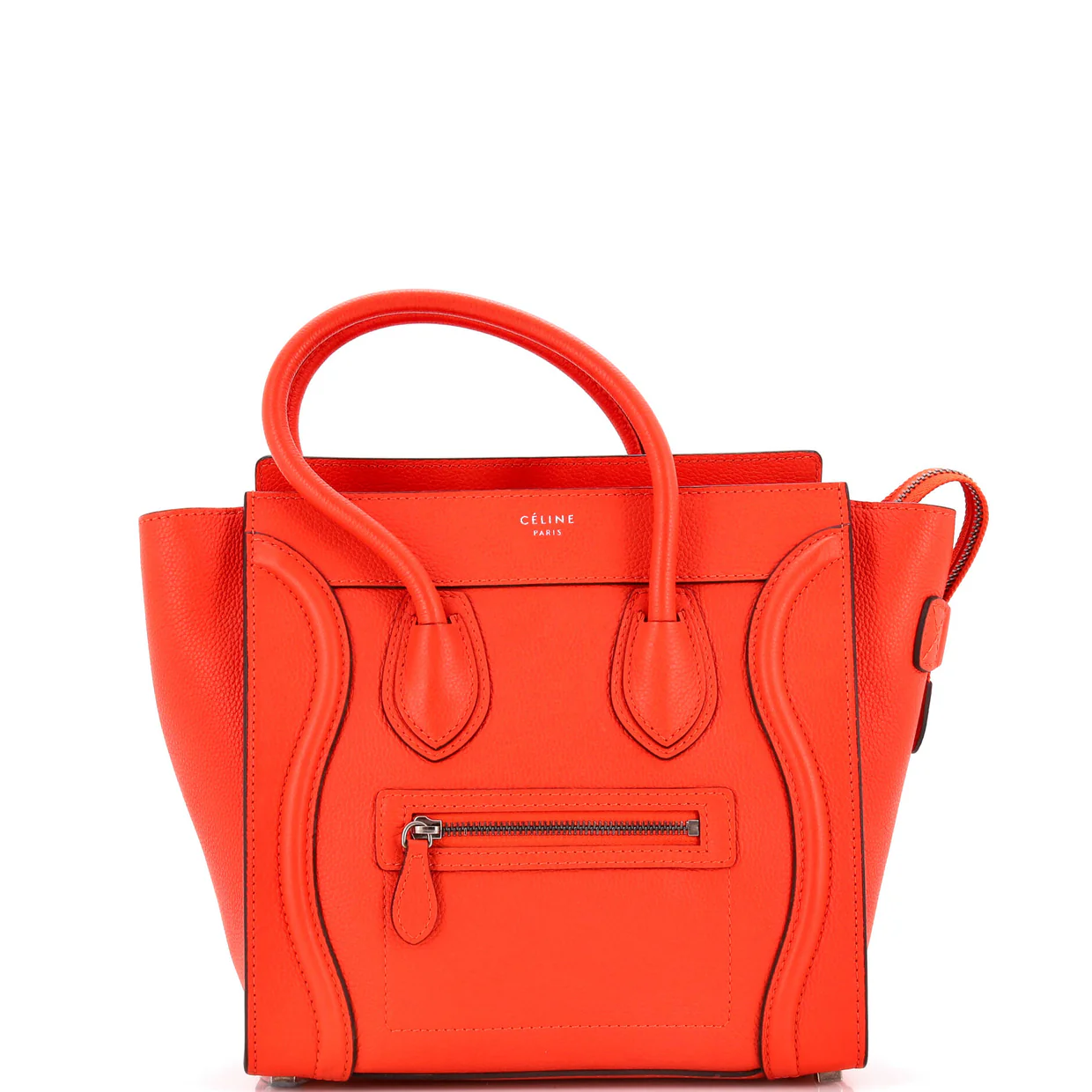 Luggage Bag Grainy Leather Micro - Deep Luxury