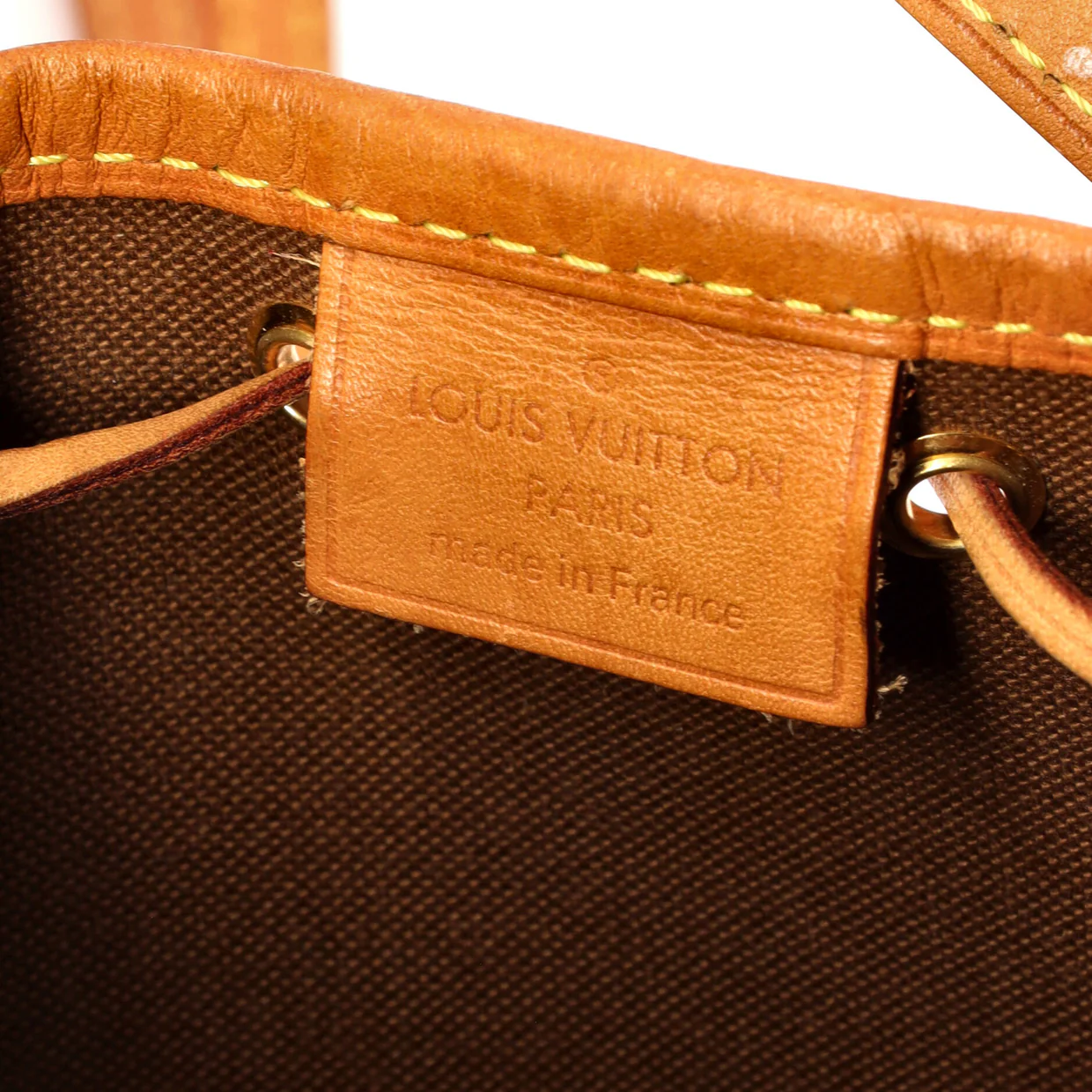 Noe Handbag Monogram Canvas Nano - Deep Luxury