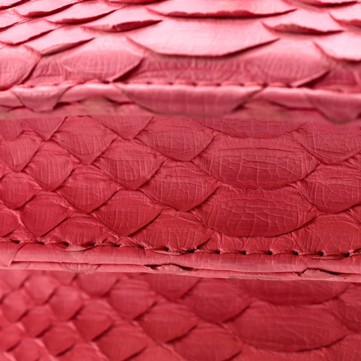 Braided Chic Flap Bag Python Small - Deep Luxury