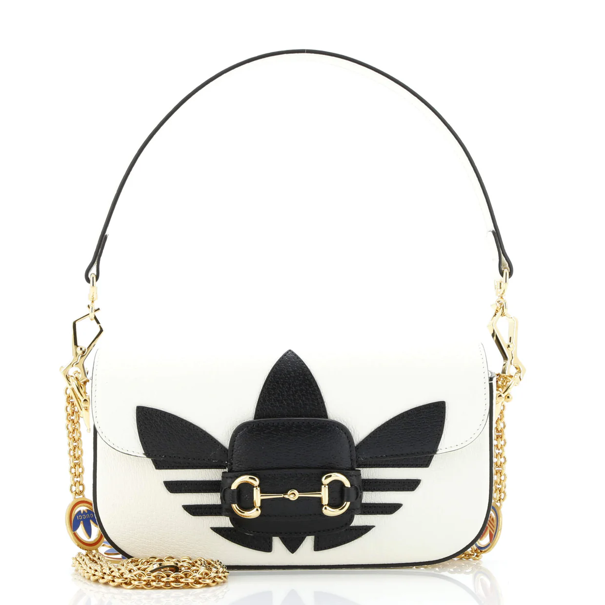x Adidas Horsebit 1955 Shoulder Bag Leather East West - Deep Luxury