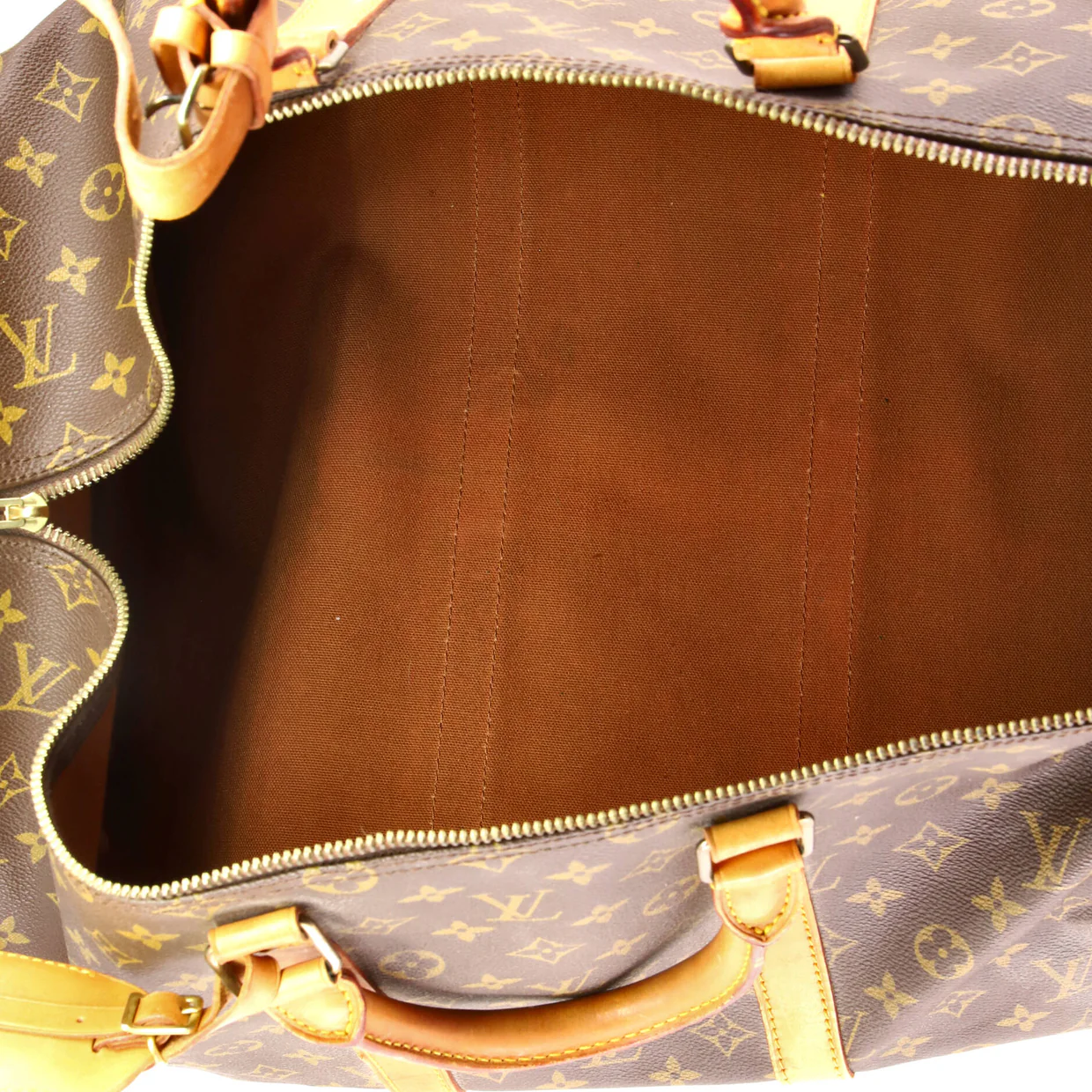 Keepall Bandouliere Bag Monogram Canvas 55 - Deep Luxury